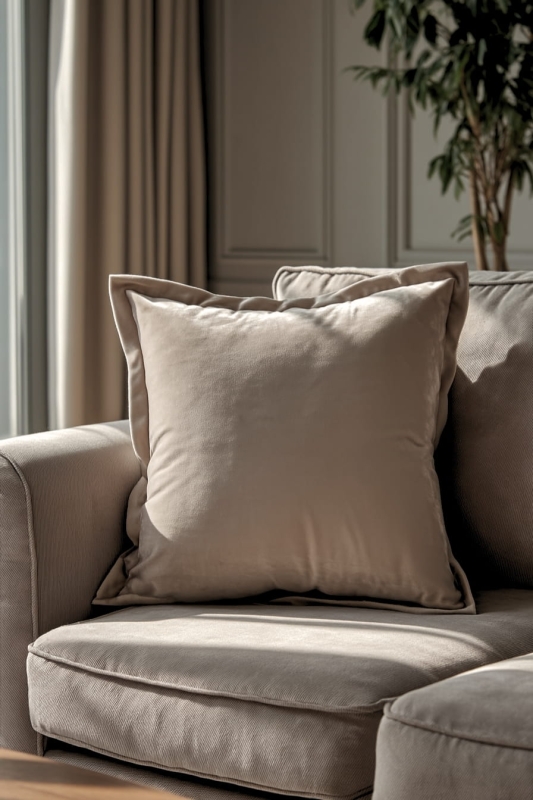 PASTELOVE BEŻOWA PODUSZKA 45X45