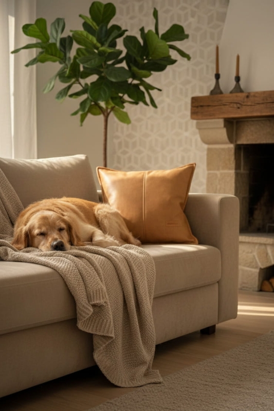 PODUSZKA TAURO 8212 WHISKY 50x50cm