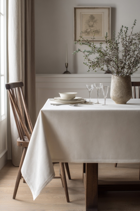 IVORY WELWETOWY OBRUS NA WYMIAR 140 CM PALERMO 07