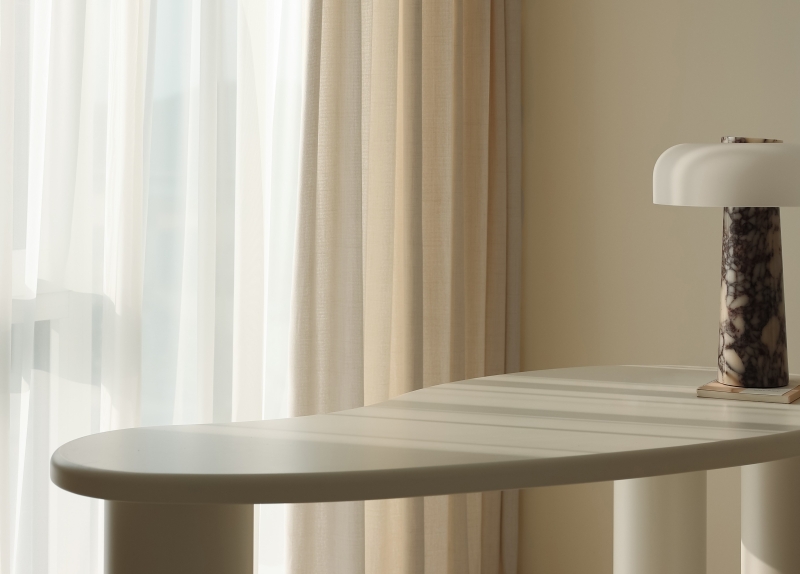 KREMOWA ZASŁONA NA WYMIAR LA SCALA 01