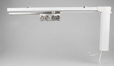 KARNISZ ELEKTRYCZNY BIAŁY AM75GP