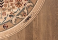 WEŁNIANY DYWAN ISFAHAN AMARA JASNY BEŻ - KOŁO - Zdjęcie 3